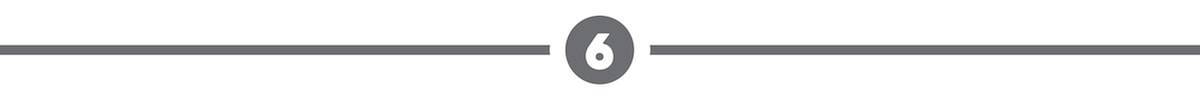 A dividing line with a '6' in the middle.
